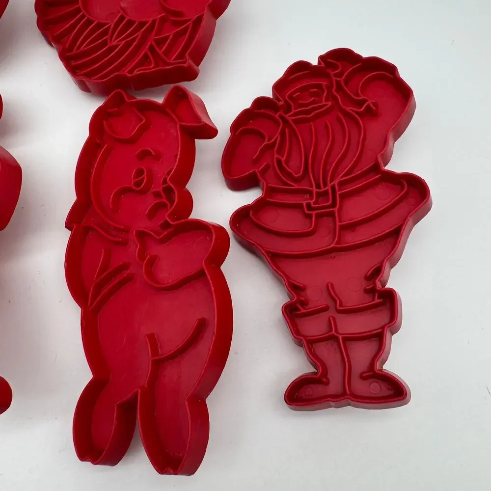 Vintage Lot 40 Cookie Cutters Holiday Christmas Thanksgiving Owl Snowman